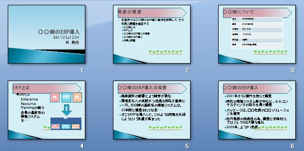 Powerpoint07でプレゼン資料を作成する 2